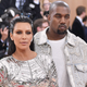Kim Kardashian and Kanye West attend the Manus x Machina: Fashion In an Age of Technology Costume Institute Gala at Metropolitan Museum of Art on May 2, 2016, in New York City.